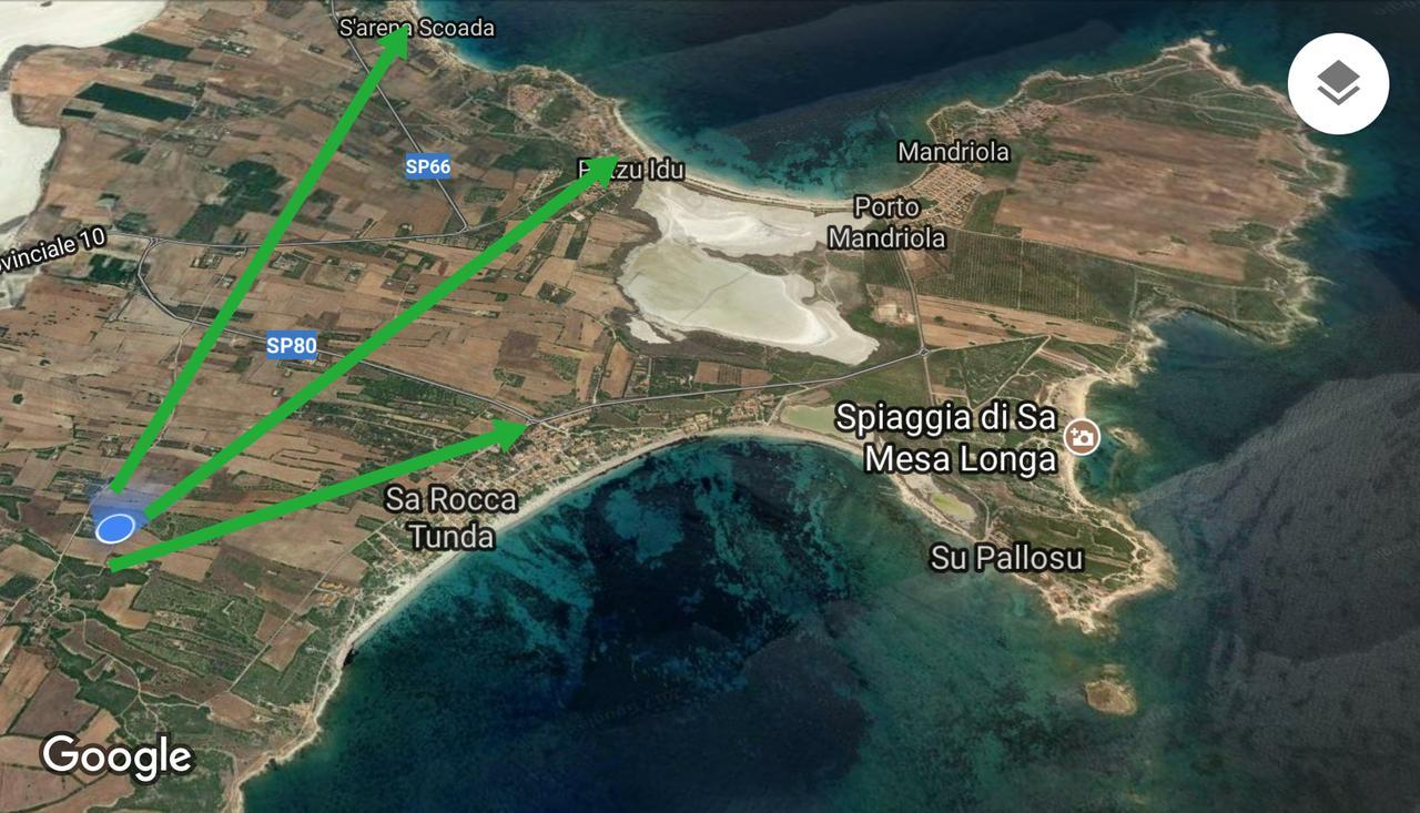 Vila Il Lentischio Del Sinis Putzu Idu Exteriér fotografie